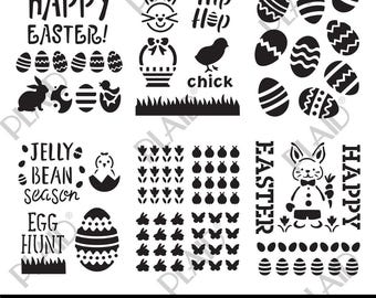 Easter - 6pk Digital Stencil Bundle