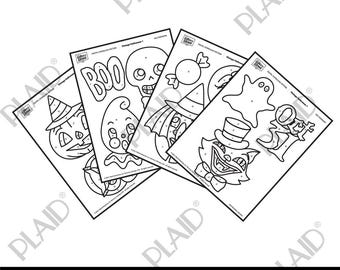 Vintage Halloween - Gallery Glass Digital Pattern Pack