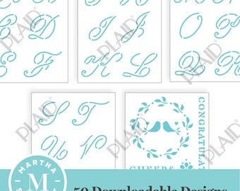 Wedding Bells - Martha Stewart SVG Stencil Bundle