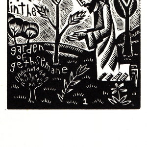 The Way of the Cross in Woodcuts Stations of the Cross portfolio or digital download image 6