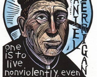 Daniel Berrigan peace activist icon
