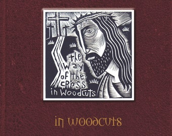 Le chemin de croix gravé sur bois et un chemin de croix religieux