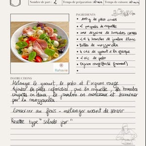 Recipe book