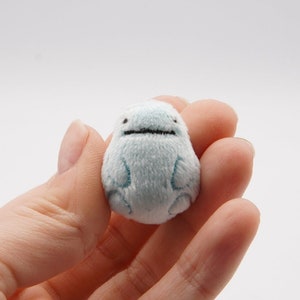 Extra Tiny Mini Quagsire Mochi Minky Squishy Nugget Plush