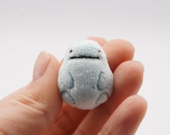 Extra Tiny Mini Quagsire Mochi Minky Squishy Nugget Plush