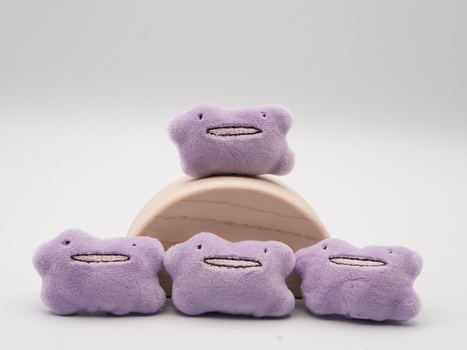 Mini Pokemon Ditto Mochi Minky Squishy Nugget Plush - Etsy