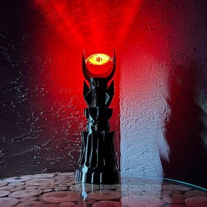 Luz para la punta del árbol de la Torre Oscura de la Tierra Media de Sauron Barad-dûr