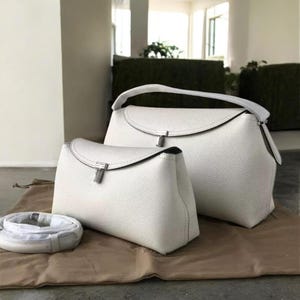 Sac à bandoulière en cuir pour femme - Porte-monnaie vintage en cuir grainé - Sac à main porté épaule fait main - Idée cadeau élégante pour tous les jours