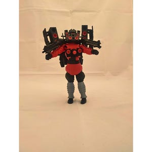 Skibidi Toilet Titan Speakerman Upgrade Flexy Articulated Toy Figure