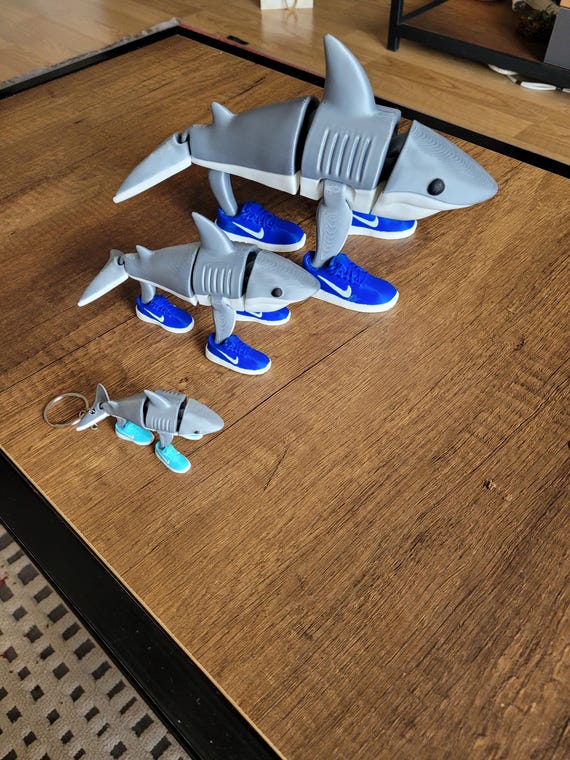 Tralalero Tralala Figure Tung Tung Sahur Brainrot Figure - Etsy