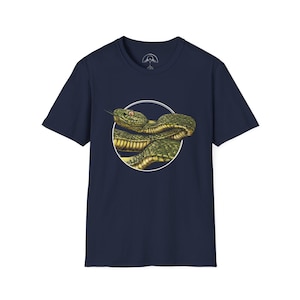 Serpent Spirit T-Shirt – Kundalini Awakening Symbolism – Unisex Spiritual Shirt