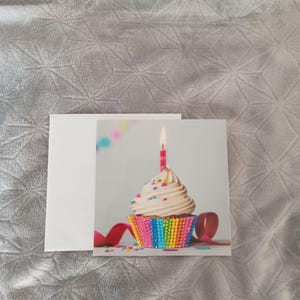 Carte en diamond painting avec enveloppe