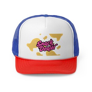 Snack Dealer Trucker Cap - Fun and Playful Hat for Foodies, Perfect for Festivals, Casual Outings, and Gifting, Snacks Lover&#39;s Cap, Cool
