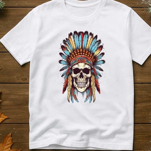 Indian sugar skull dead of the dead Dia De Los Muertos T-Shirt, Sweatshirt, Hoodie, Tote Bag - 283442