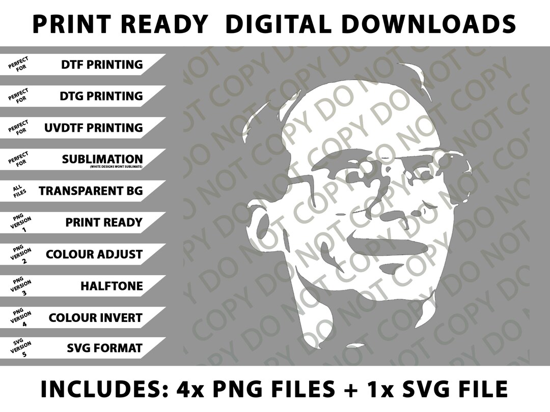Cornette Wrestling Face Meme Png Bundle, SVG Files, Digital Downloads ...