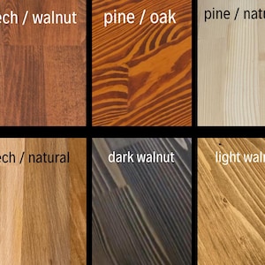 Handmade Natural Wood Wall Mounted Folding Table, Murphy Wall Table, Custom Size Option Folding Study Table, Folding Kitchen Table image 13