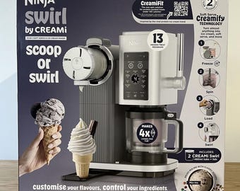 Ninja CREAMi スクープ＆スワール 13-in-1 アイスクリームメーカー