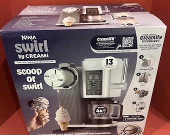 Máquina para hacer helados suaves Ninja CREAMi Scoop & Swirl