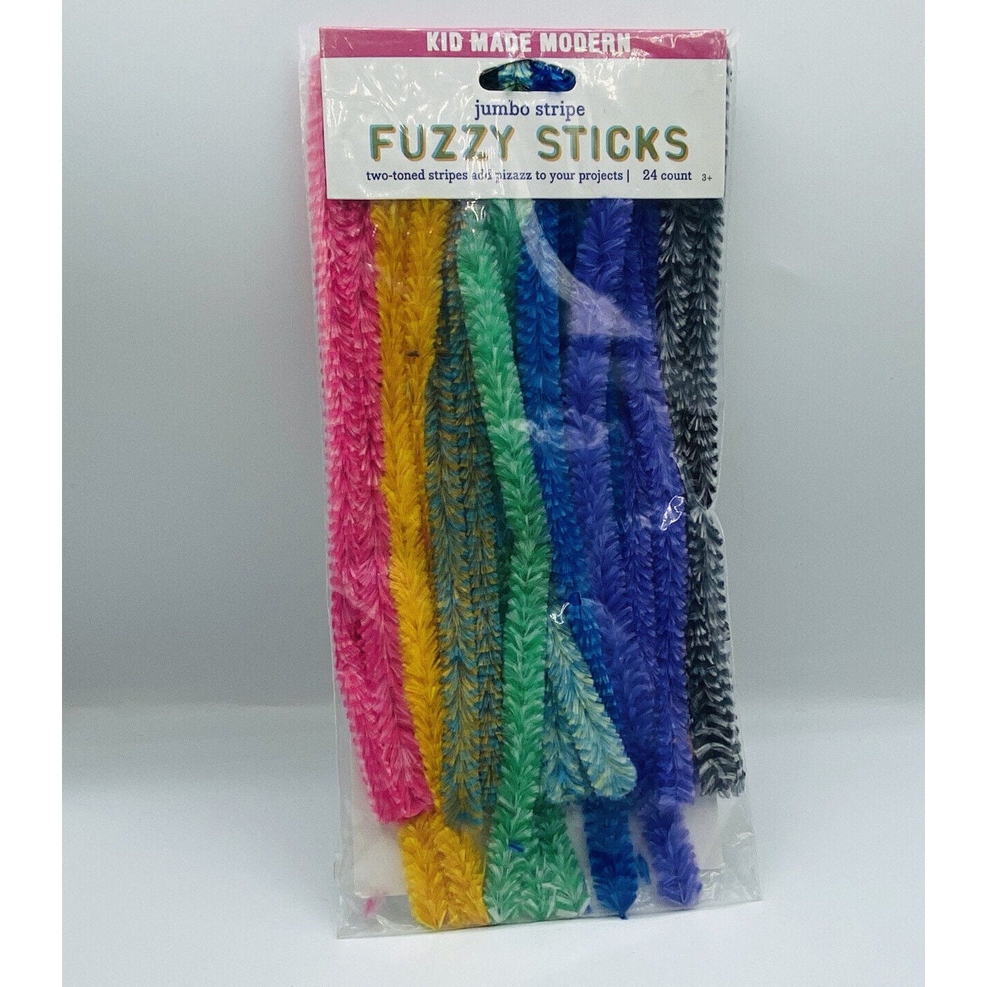 One Dozen Gorgeous Extra Thick Cotton Candy Pink Chenille Wired Sticks Pipe  Cleaners 