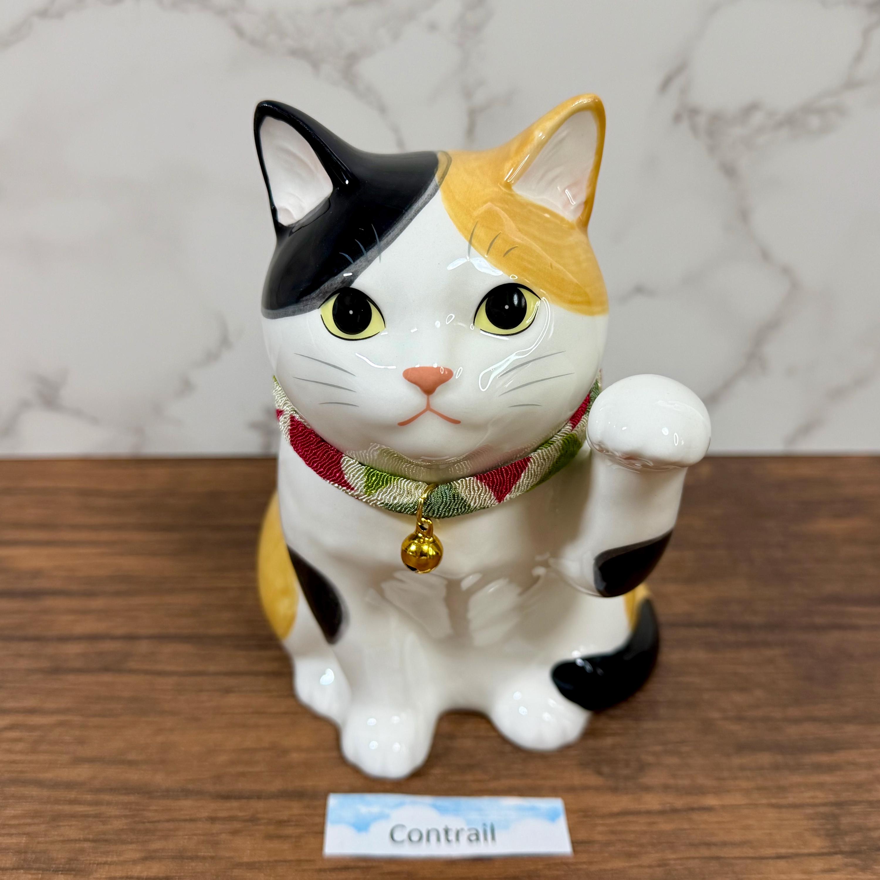 招き猫の彫刻 - Etsy 日本