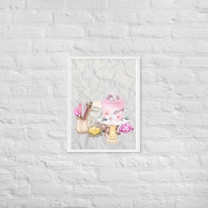 Sweet Creations Art Print Framed poster