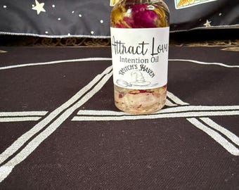 Attract Love Intention Oil I Love Intention Oil I Attract Love Infused Intention Oil I Love Spell Oil