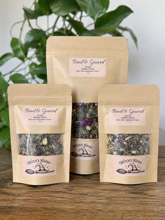 Bind & Guard Herbal Blend | Protection Boundary Spell Herbs | Energy Shielding Ritual | Witchcraft Supplies | Spiritual Protection