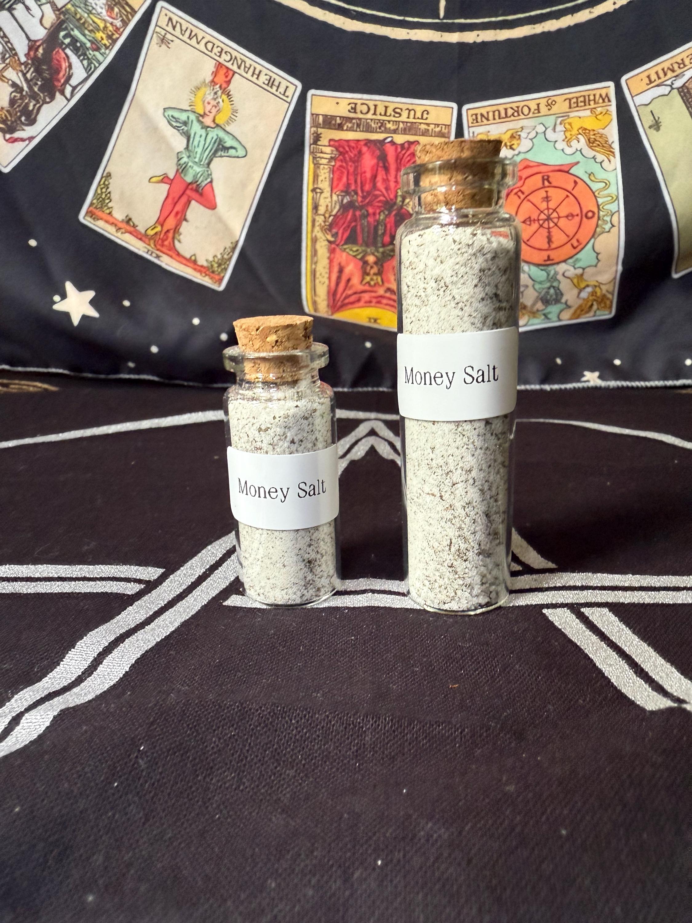 Money Salt | Sea Salt Blend | Witch Salt | Altar Supplies | Witchcraft | Money Salt | Ritual Salt | Magick Salt