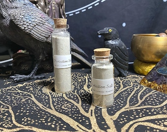 Protection Salt | Sea Salt Blend | Witch Salt | Altar Supplies | Witchcraft | Protect Salt | Ritual Salt | Magick Salt