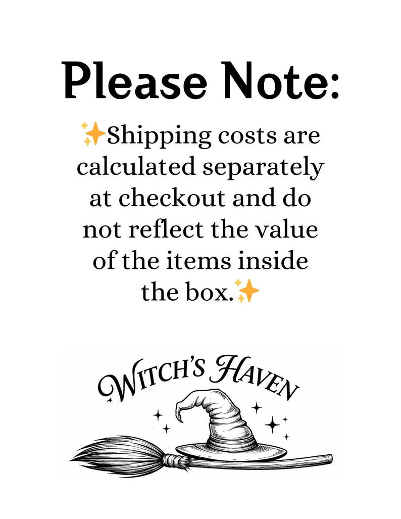 Witchy Mystery Box Ritual Kit Herbs Candles Crystals Spiritual Box Intuitively Chosen Pagan Gift Witchcraft Supplies image 2