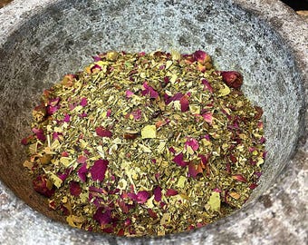 Binding Blend, All-Natural Homemade Herbal Blend, Pagan, Witchcraft, Incense