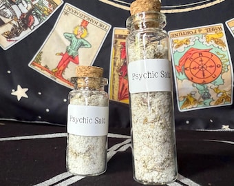 Psychic Salt | Sea Salt Blend | Witch Salt | Altar Supplies | Witchcraft | Psychic Salt | Ritual Salt | Magick Salt