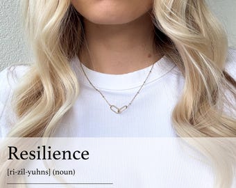 Resilience Necklace or Bracelet: Gift For Tough Times and Strength