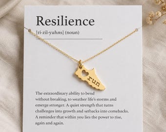 Gift For a Runner - Running Resilience Strength Necklace - Run Lover Sport Lover Marathon