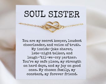 Soul Sister Bracelet – Personalized Friendship Gift for Best Friend