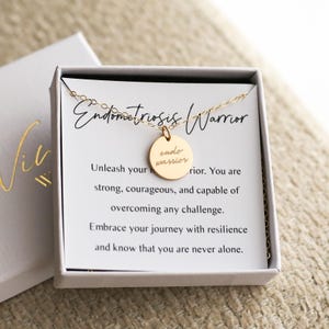 Endo Warrior Necklace – Endometriosis Awareness Jewelry, Infertility Support Gift image 13