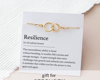 Pulsera de resiliencia: un regalo de fuerza para ella, un regalo para tiempos difíciles.