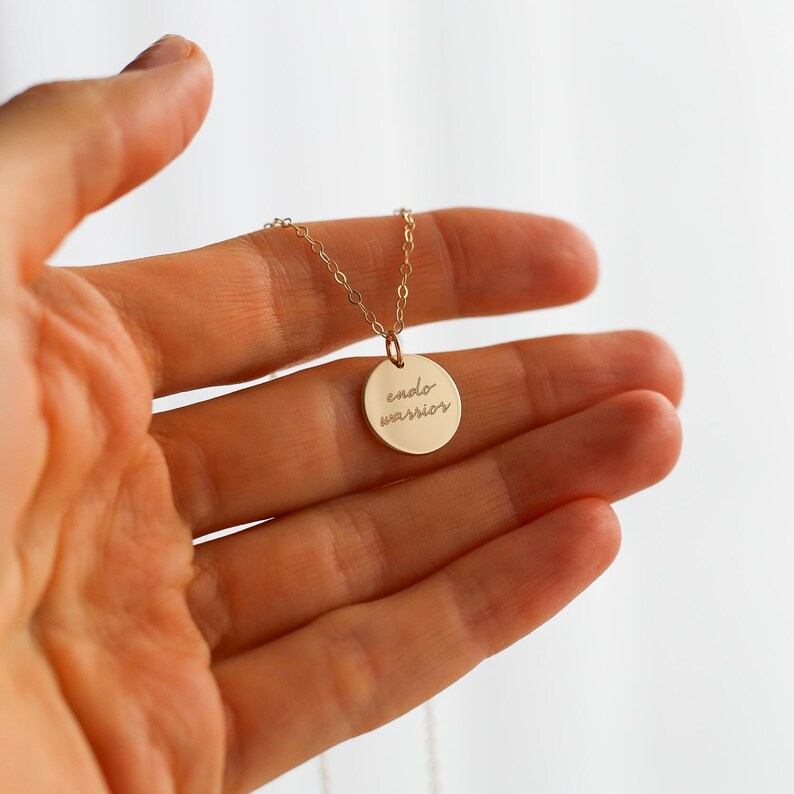 Endo Warrior Necklace – Endometriosis Awareness Jewelry, Infertility Support Gift image 12