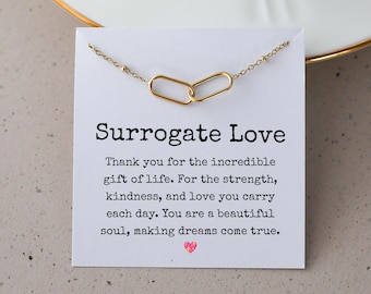 Surrogate Gift - Intended Parents Gift, Surrogate Jewelry, Thank You Surrogate
