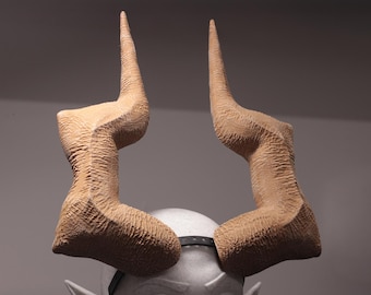 Macht Frieren cuernos de cosplay de fantasía con diadema de ajuste cómodo