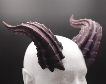 Cuernos de cosplay de fantasía de Carapice con diadema de ajuste cómodo