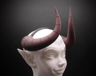 Cuernos de fantasía para cosplay de Malevola Dispatch con diademas de ajuste cómodo.
