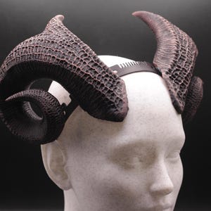 Velareth fantasy cosplay horns with comfort fit headband