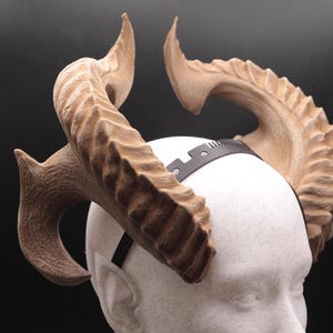 Silvanarch fantasy cosplay horns with comfort fit headband