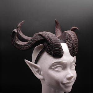 Cornes de cosplay fantaisie Balor avec serre-tête confortable