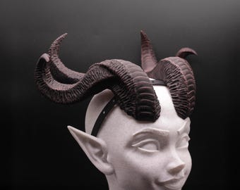 Cuernos de cosplay de fantasía de Balor con diadema de ajuste cómodo