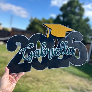 2026 Graduation Sign / Senior Pictures / Photo Prop / Back to School Decor