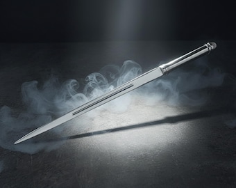 BUMPY BAZAR Fantasy Display angel blade replica from supernatural - 21" with display acrylic  stand