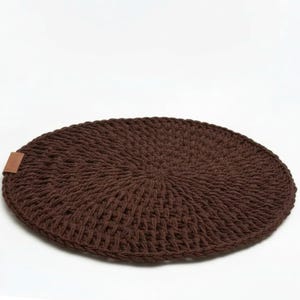 Handwoven Raffia Placemat | African Artisan Table Decor