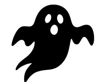 Niedliche Geist Silhouette SVG | Halloween Clipart, Cricut Cut Datei